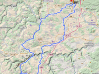 Streckenverlauf - 100 km 1172 hm