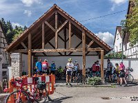 Rast vor dem Aufstieg